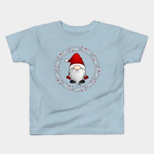 Santa Gnome Kids T-Shirt